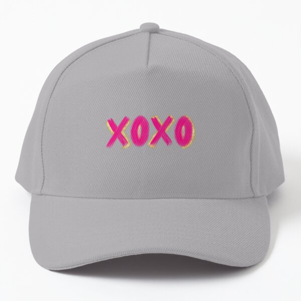 Xoxo Baseball Hat Light Pink