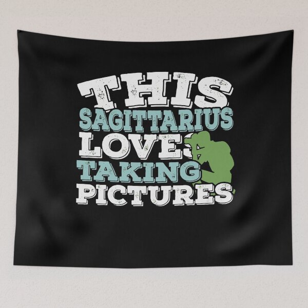 Item preview, Horoscope Zodiac Sign Sagittarius Loves Taking Pictures designed and sold by TheCrazyBear.