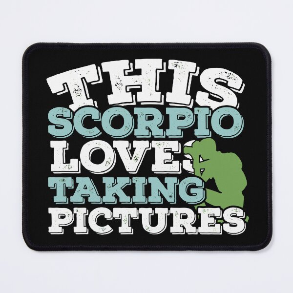 Item preview, Horoscope Zodiac Sign Scorpio Loves Taking Pictures designed and sold by TheCrazyBear.