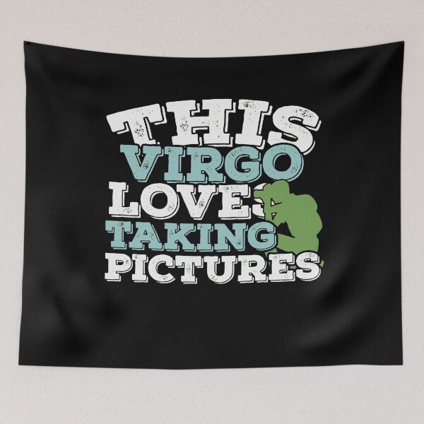 Item preview, Horoscope Zodiac Sign Virgo Loves Taking Pictures designed and sold by TheCrazyBear.
