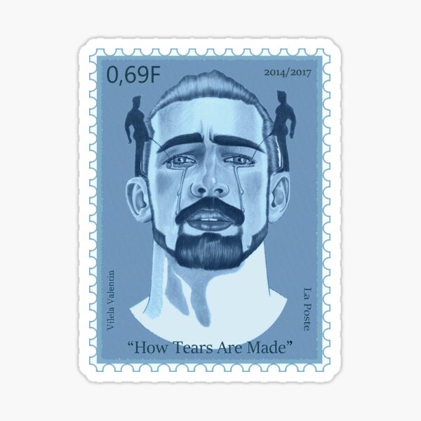 How Tears are Made Stamp Sticker
