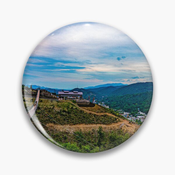 Item preview, View Of Gatlinburg Tennessee Smoky Mountains Skylift Park Skybridge designed and sold by DaveFilm.