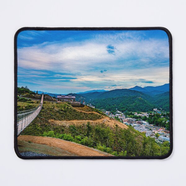 Item preview, View Of Gatlinburg Tennessee Smoky Mountains Skylift Park Skybridge designed and sold by DaveFilm.