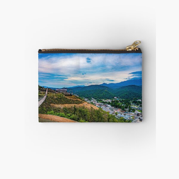Item preview, View Of Gatlinburg Tennessee Smoky Mountains Skylift Park Skybridge designed and sold by DaveFilm.