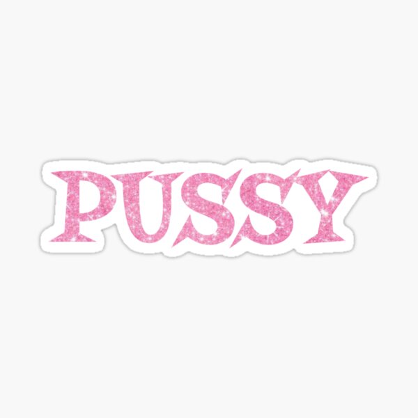 Pussy Sticker By Simonestanley Redbubble 9029