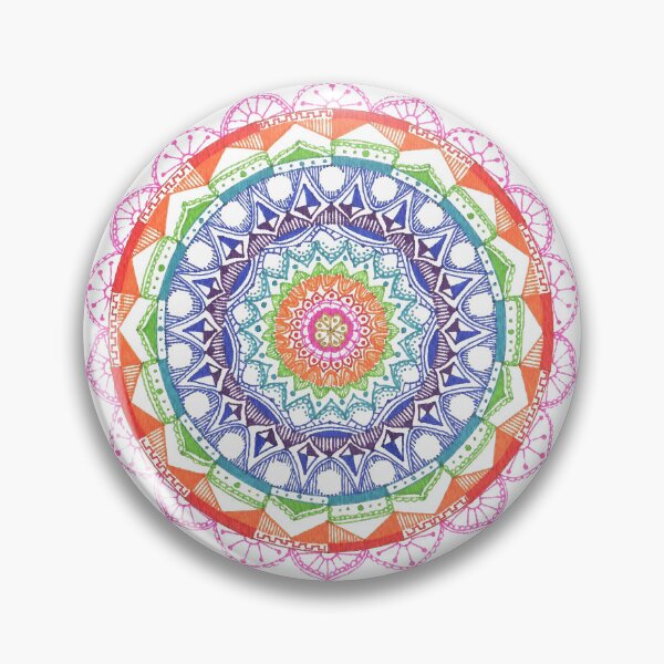 Item preview, Rainbow Mandala designed and sold by PathosArt.