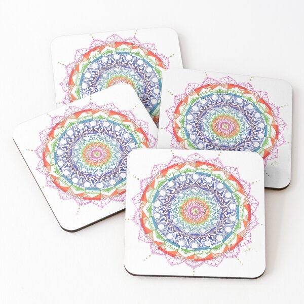 Item preview, Rainbow Mandala designed and sold by PathosArt.