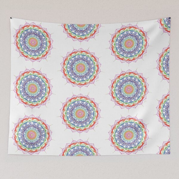 Item preview, Rainbow Mandala designed and sold by PathosArt.