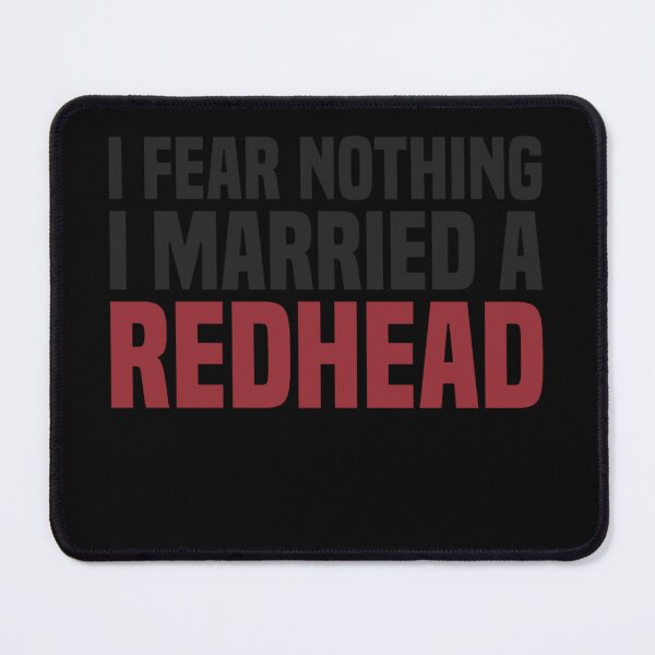Item preview, MC1R Husband Wife I Fear Nothing I Married A Redhead designed and sold by LegOlenve.