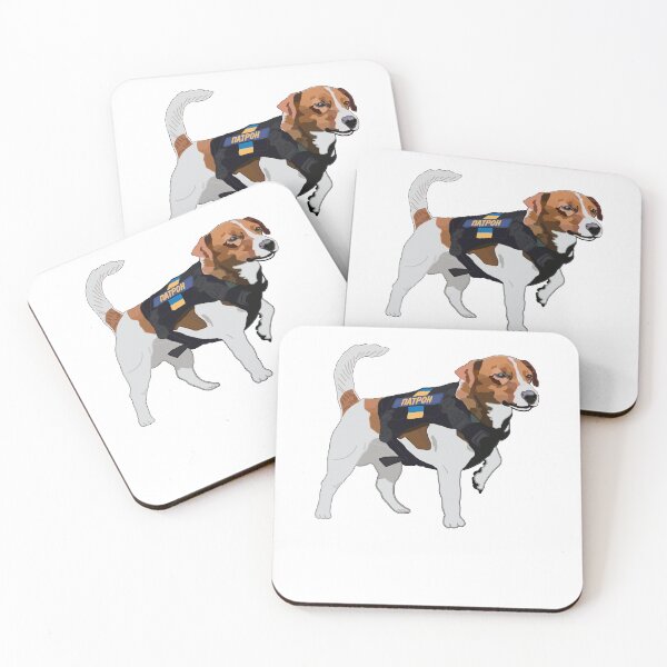 Item preview, Chernihiv dog Patron DSNS Ukrainian Jack Russell Terrier designed and sold by Aide.