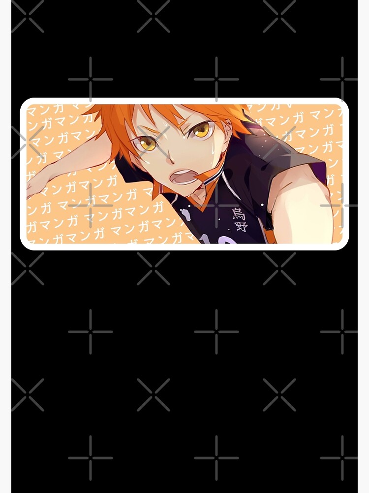 Shoyo Hinata Haikyu Haikyuu Box Anime Design Poster By Kruto Designs Redbubble 0254