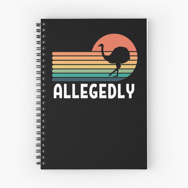 Item preview, Allegedly Ostrich Classic | Funny Ostrich Memes  designed and sold by chetan786.
