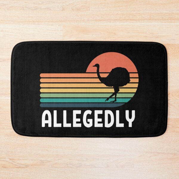 Item preview, Allegedly Ostrich Classic | Funny Ostrich Memes  designed and sold by chetan786.