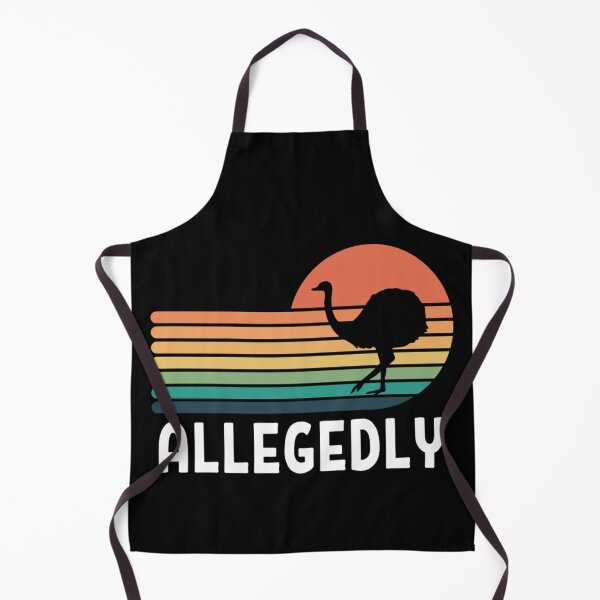 Item preview, Allegedly Ostrich Classic | Funny Ostrich Memes designed and sold by chetan786.