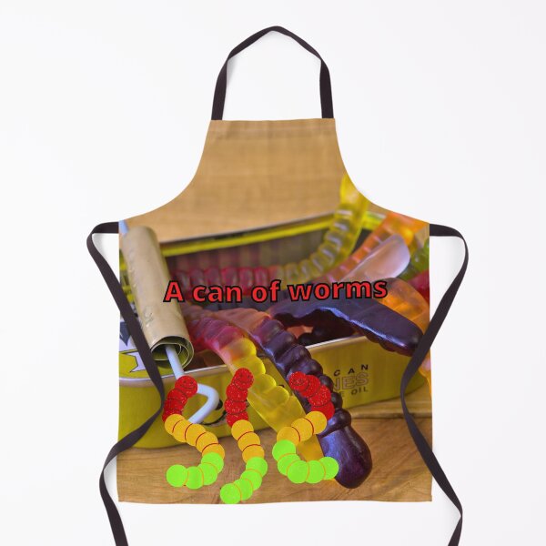 Item preview, A can of gummy worms designed and sold by greentiger1.