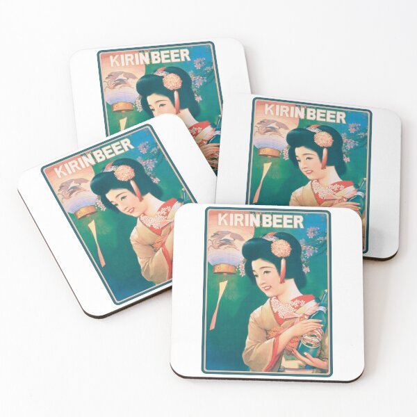 Item preview, Vintage Japanese Beer Advertisement - Kirin Beer designed and sold by UN-labelledGirl.