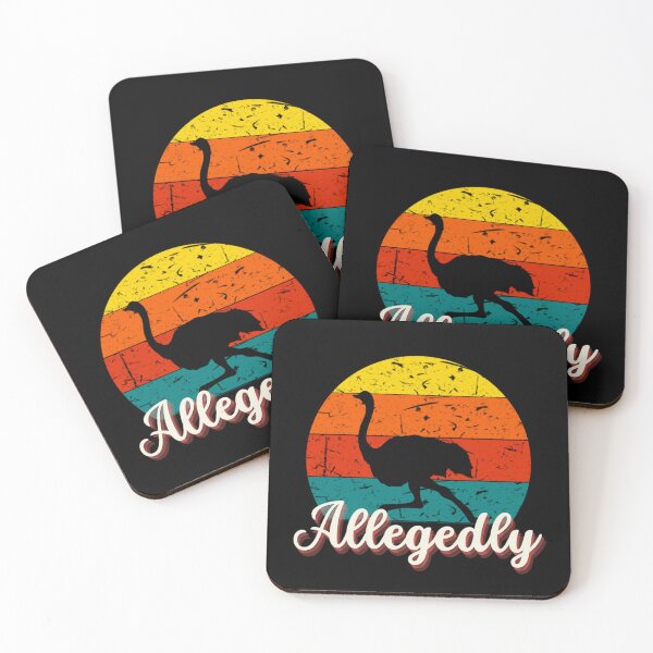 Item preview, Allegedly Ostrich Classic | Funny Ostrich Memes  designed and sold by chetan786.