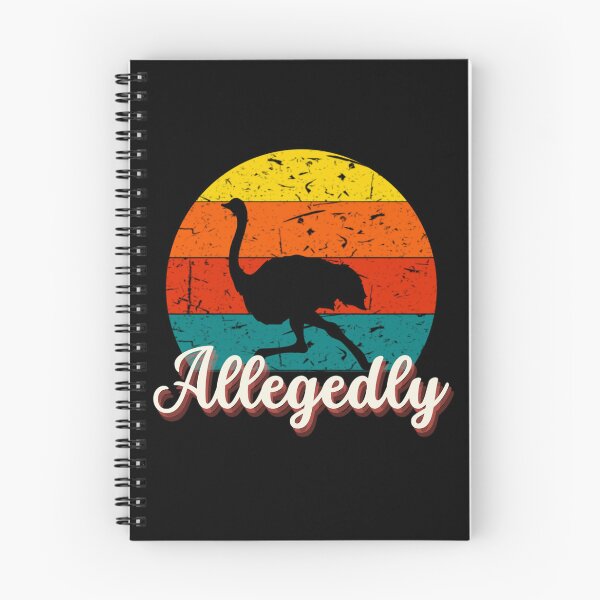 Item preview, Allegedly Ostrich Classic | Funny Ostrich Memes  designed and sold by chetan786.