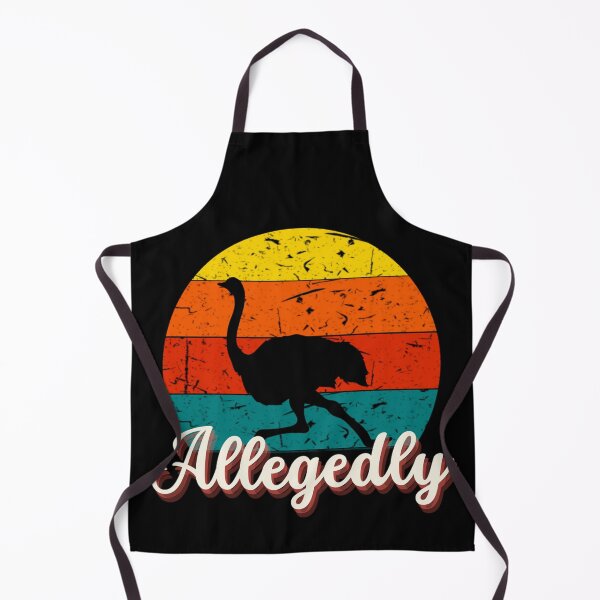 Item preview, Allegedly Ostrich Classic | Funny Ostrich Memes designed and sold by chetan786.