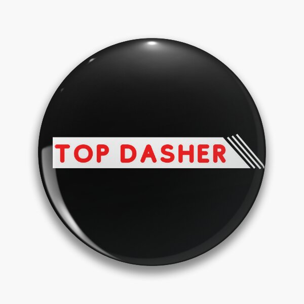 Item preview, Red Font Top Dasher | Food Driver Appreciation designed and sold by deliverylife.