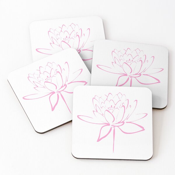 Item preview, Lotus Flower Calligraphy (Pink) designed and sold by Makanahele.