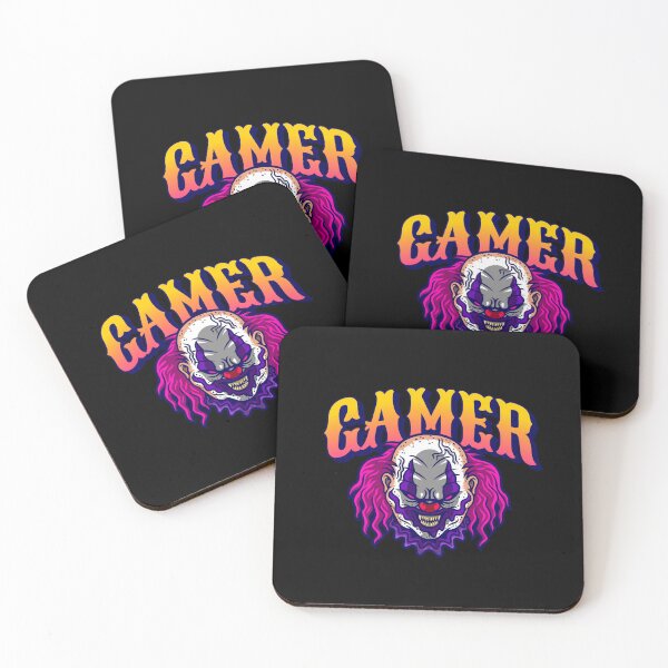 Item preview, Gamer with Monstrous Clown designed and sold by PRIVARSHU.