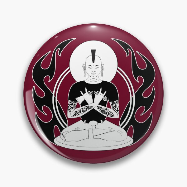 Item preview, Punk Rock Buddha - Full body designed and sold by TheKamikazen.