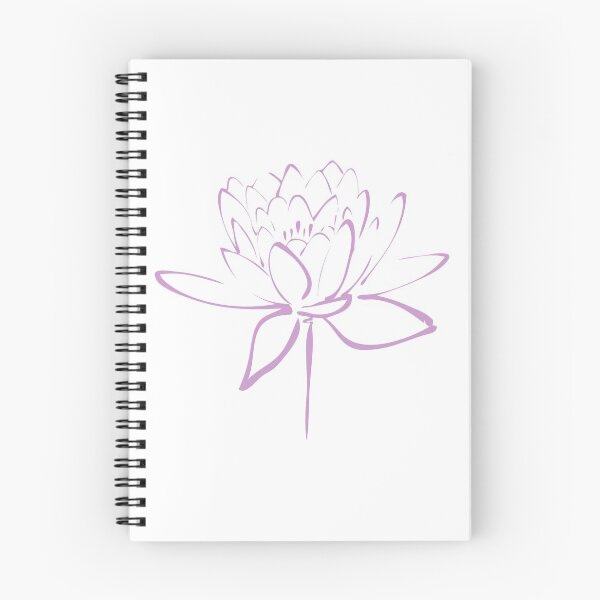 Item preview, Lotus Flower Calligraphy (Lavender) designed and sold by Makanahele.