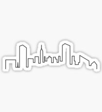 Baltimore, Maryland City Skyline Sticker