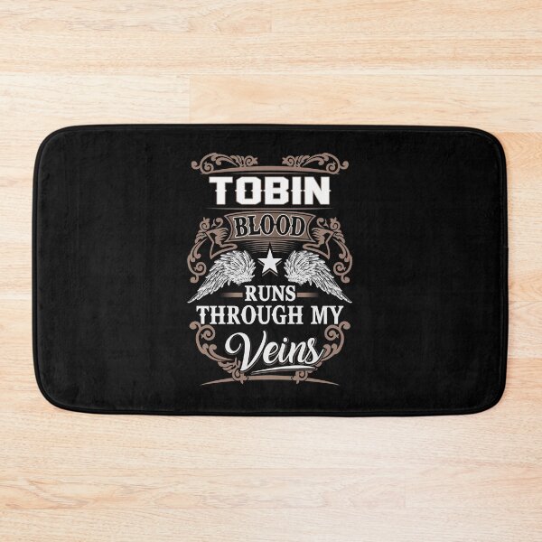 Item preview, Tobin Name T Shirt - Tobin Blood Runs Through My Veins Gift Item Tee designed and sold by gabridunc4.