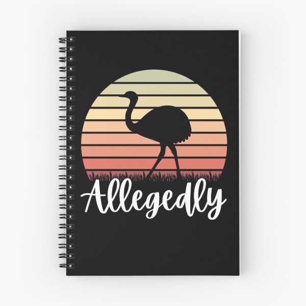 Item preview, Allegedly Ostrich Classic | Funny Ostrich Memes  designed and sold by chetan786.