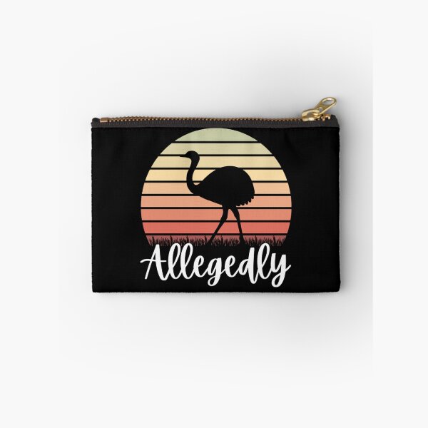 Item preview, Allegedly Ostrich Classic | Funny Ostrich Memes  designed and sold by chetan786.