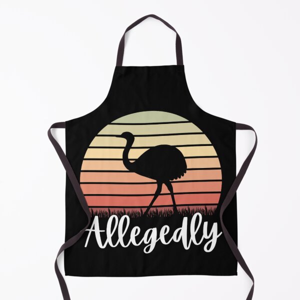 Item preview, Allegedly Ostrich Classic | Funny Ostrich Memes designed and sold by chetan786.