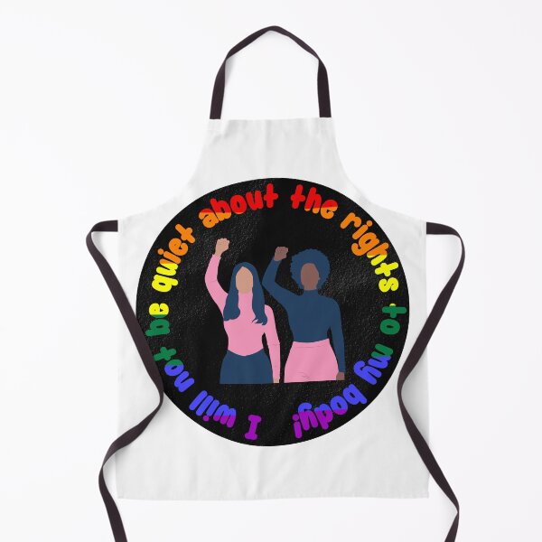 Item preview, I will not be quiet about the rights to my body pride flag colors designed and sold by Zevy-Darling.