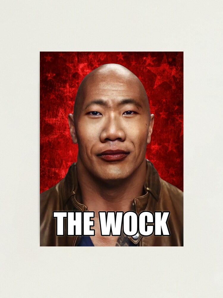 I found the original Dwayne the wok johnson meme : r/memes