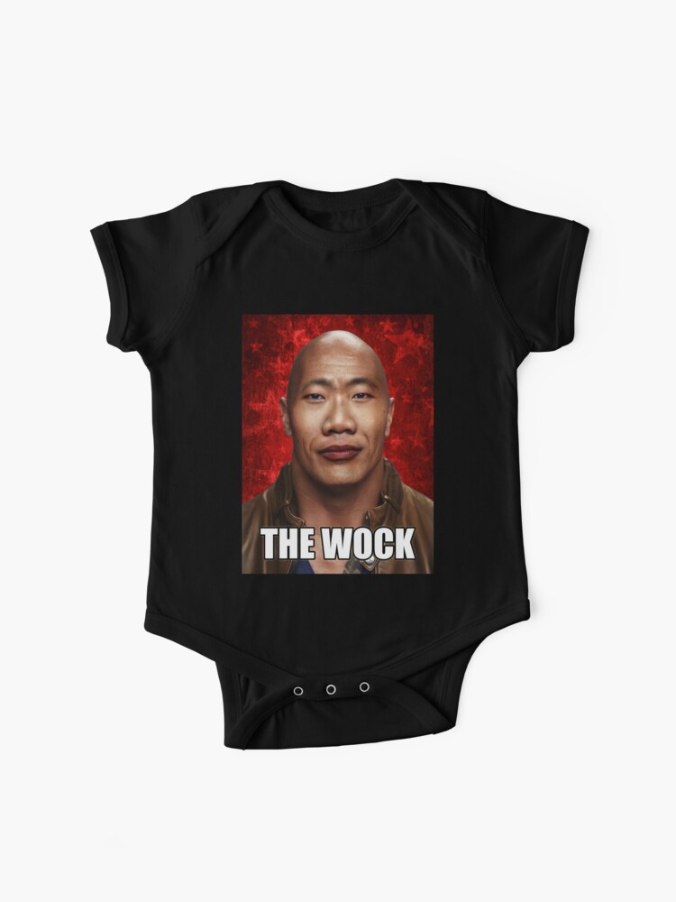 HQ The Wock Meme ( Asian Dwayne the Wok Johnson / John Xina social credit)  iPad Case & Skin for Sale by fomodesigns