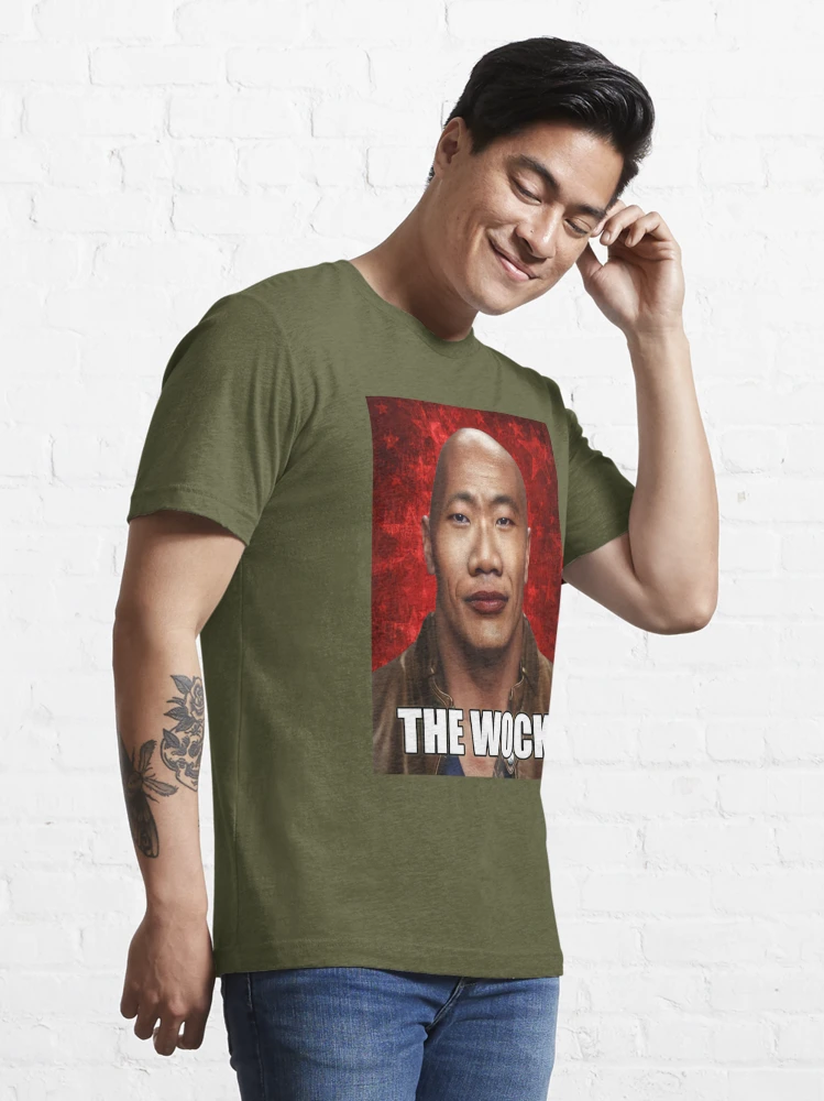 HQ The Wock Meme ( Asian Dwayne the Wok Johnson / John Xina social credit)  iPad Case & Skin for Sale by fomodesigns