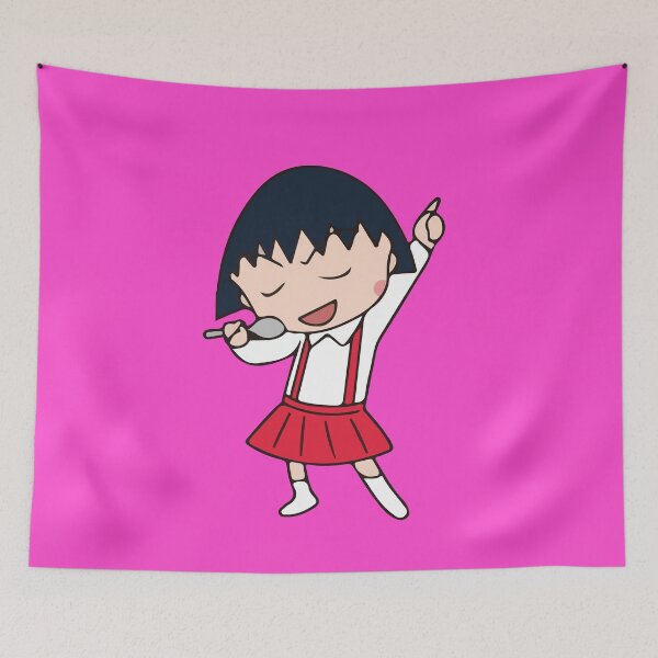 Item preview, Maruko chan sing with a spoon  designed and sold by Bonobofy.