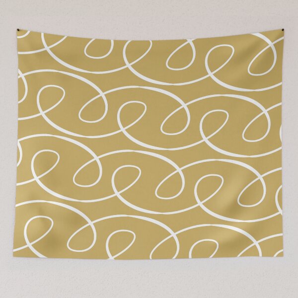 Item preview, Scribble - loop golden designed and sold by DumplingCo.