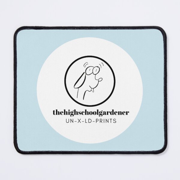 Item preview, Baby Blue Circle thehighschoolgardener Official designed and sold by UN-X-LD-Prints.
