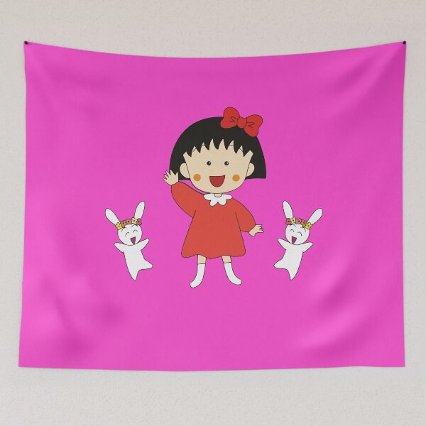 Item preview, Maruko chan with bunny's designed and sold by Bonobofy.