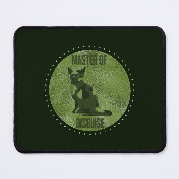 Item preview, Master of Disguise...CAMOCAT! (Green on Dark Green) designed and sold by PawsitiveMum.
