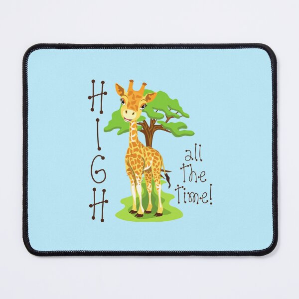 Item preview, HIGH all the Time! (on Blue) designed and sold by PawsitiveMum.