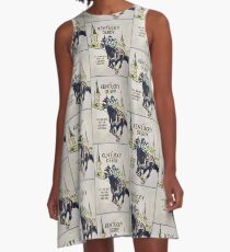 Es ist wieder Kentucky Derby Zeit! A-Linien Kleid