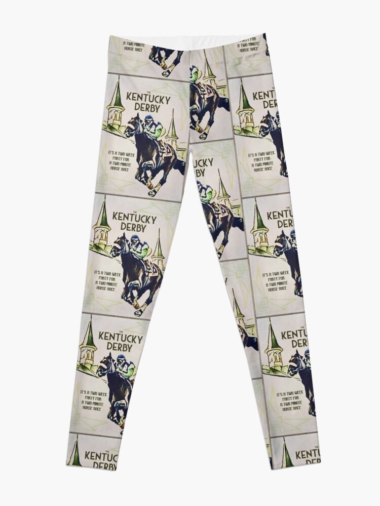 Discover It's Kentucky Derby Time Again! Leggings
