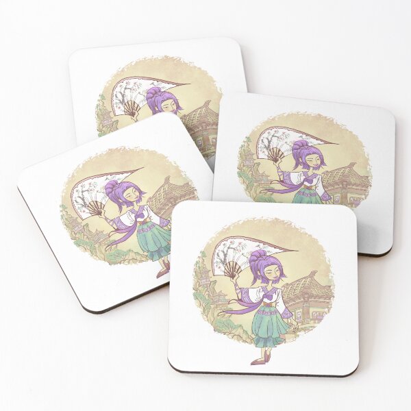 Item preview, A Korean Woman Walking on the Wonderful View of Korea designed and sold by artredstar.