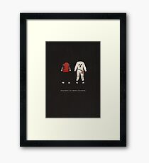 Back to the Future Framed Print
