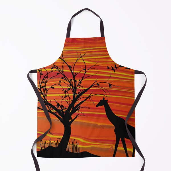 Item preview, Sunset African Savannah Landscape - Original Acrylic Art designed and sold by AussieMuma.