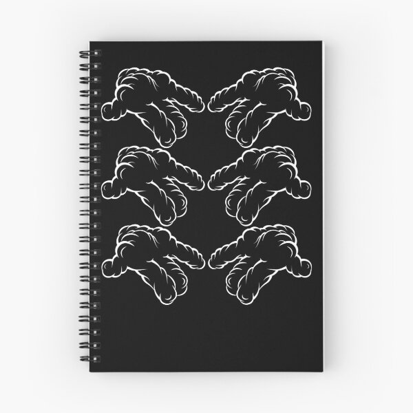 Item preview, Patrón de mano de dibujos animados Gimme Ten (blanco) designed and sold by FuRanKuStudio.