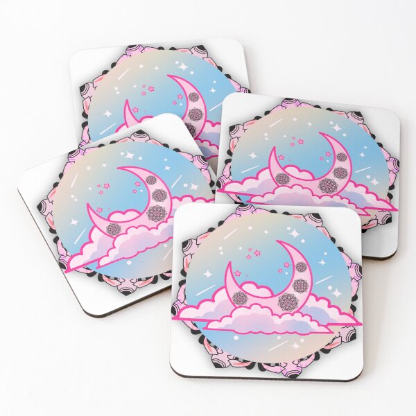 Item preview, Pink Moon Mandala for Sweet Dream designed and sold by MyMemoriesArts.